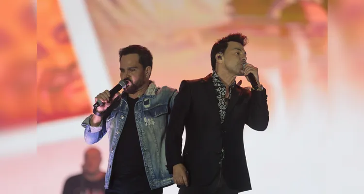 Dupla se apresentou na noite desse sábado, em Matinhos