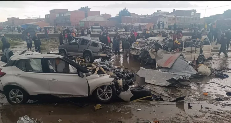 Avião da Força Aérea da Bolívia cai e deixa ao menos 15 mortos; veja vídeo