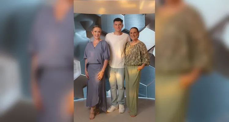 Paula Campagnoli, Enzo Campagnoli e Thelma Campagnoli