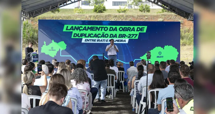 As obras iniciaram em dezembro de 2025.