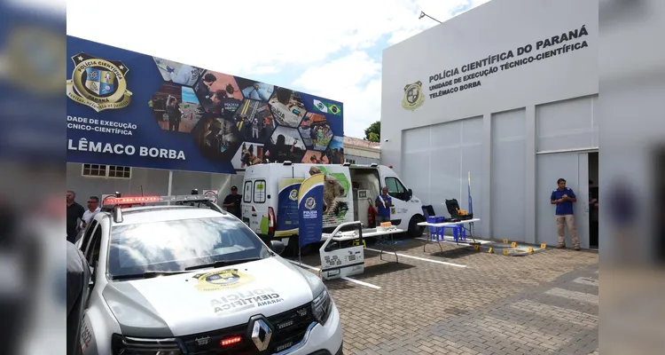 Polícia Científica amplia estrutura com nova unidade em Telêmaco Borba