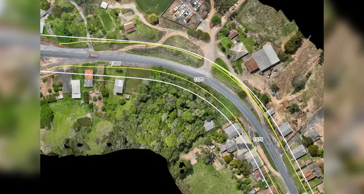 Obras na Comunidade do Lago irão atingir imóveis às margens da rodovia.