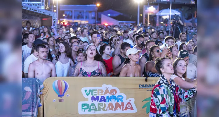 Mais de 34 mil pessoas estiveram presentes.