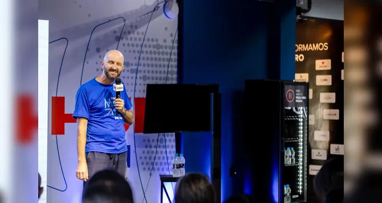 Evento com a presença dos três mentores reuniu mais de 75 pessoas