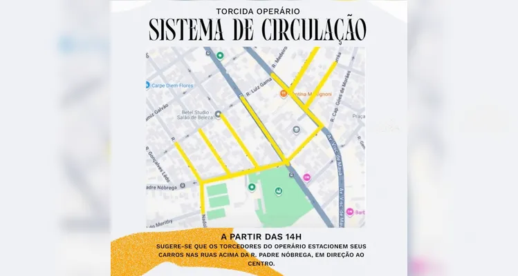 Polícia Militar e Equipe de Trânsito definem bloqueio de ruas em volta do GK