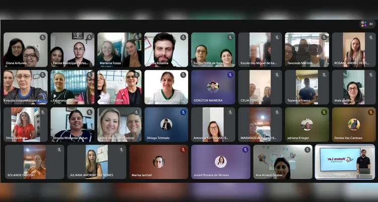 Alto número de participantes mostrou engajamento da equipe com o projeto em 2026.