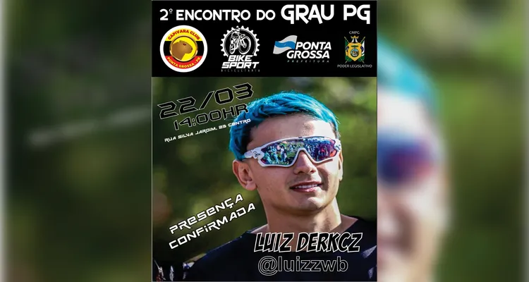 Ponta Grossa recebe '2º Encontro do Grau' com manobras de bicicleta e ação solidária