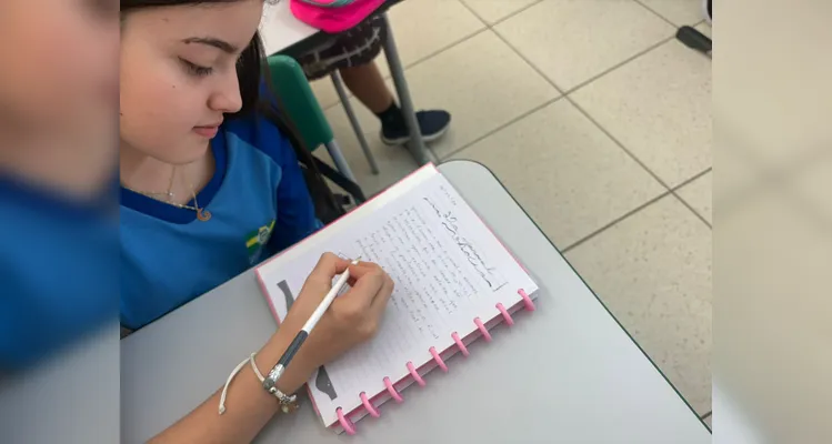 Confira a galeria de fotos do trabalho em sala de aula.