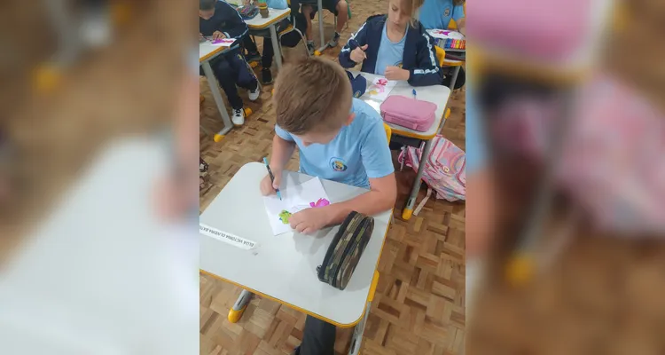 Confira os registros do trabalho em sala de aula.