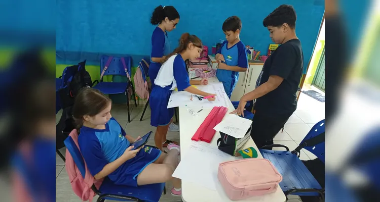 Confira os registros do trabalho com a videoaula e os cartazes.