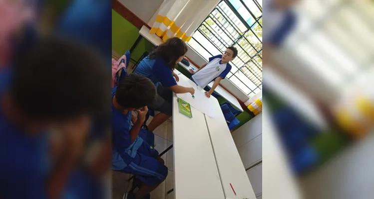 Confira os registros do trabalho com a videoaula e os cartazes.