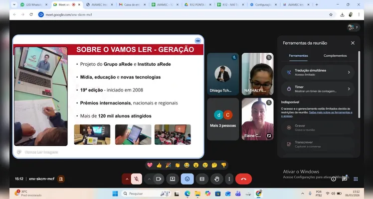 Confira os registros das educadoras que participaram da formação.