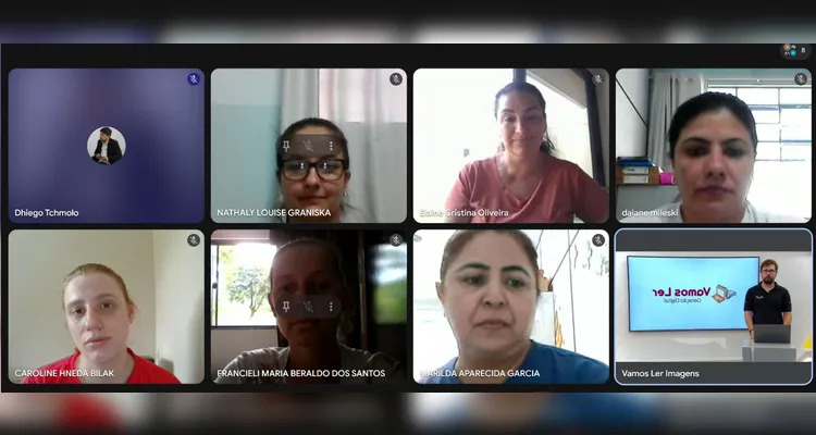 Confira os registros das educadoras que participaram da formação.