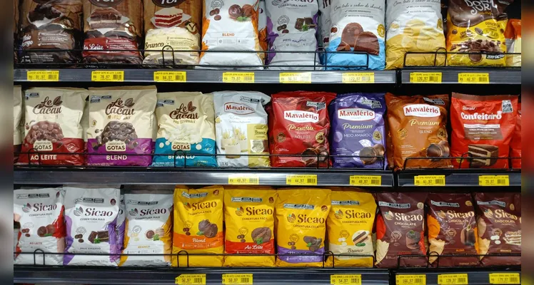 Loja já conta com diversos produtos alusivos à Páscoa