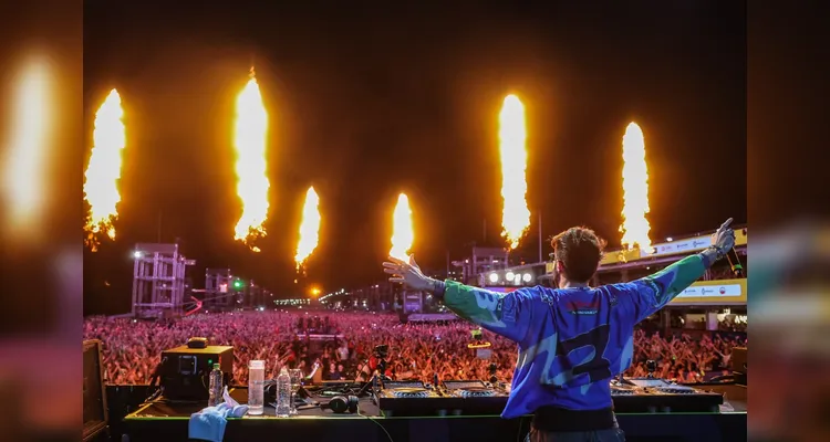 Show de Alok leva público recorde de 338 mil pessoas ao Verão Maior Paraná