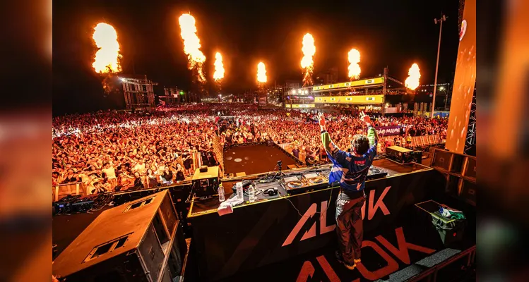 Show de Alok leva público recorde de 338 mil pessoas ao Verão Maior Paraná