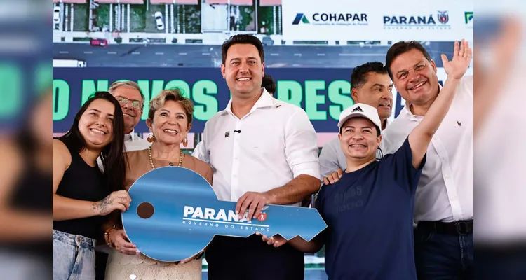 O residencial também contemplou beneficiários da modalidade Casa Fácil Paraná Terceira Idade