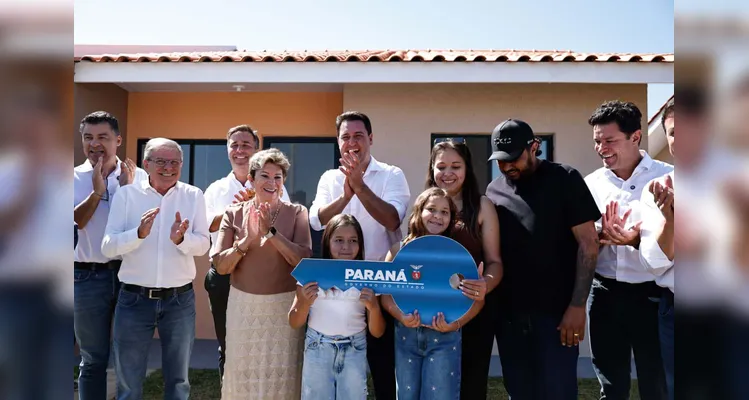 O residencial também contemplou beneficiários da modalidade Casa Fácil Paraná Terceira Idade