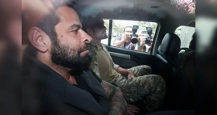 O pastor Fabiano Zettel chega a PF em SP