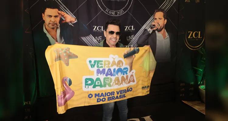 Dupla se apresentou na noite desse sábado, em Matinhos