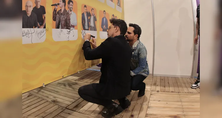 Dupla se apresentou na noite desse sábado, em Matinhos