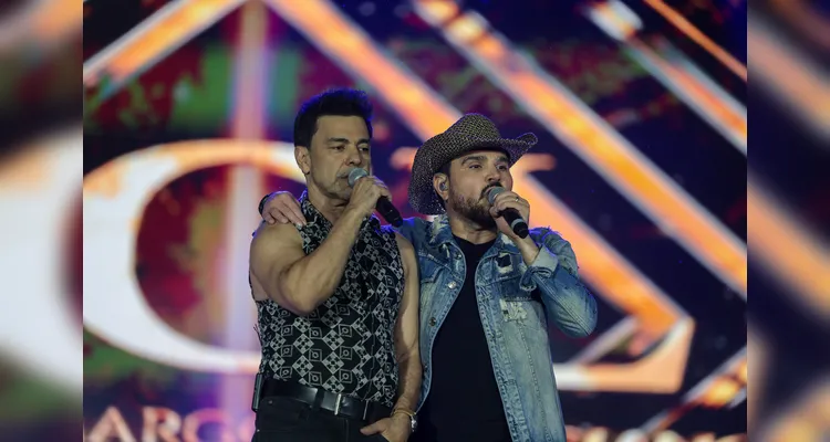 Dupla se apresentou na noite desse sábado, em Matinhos