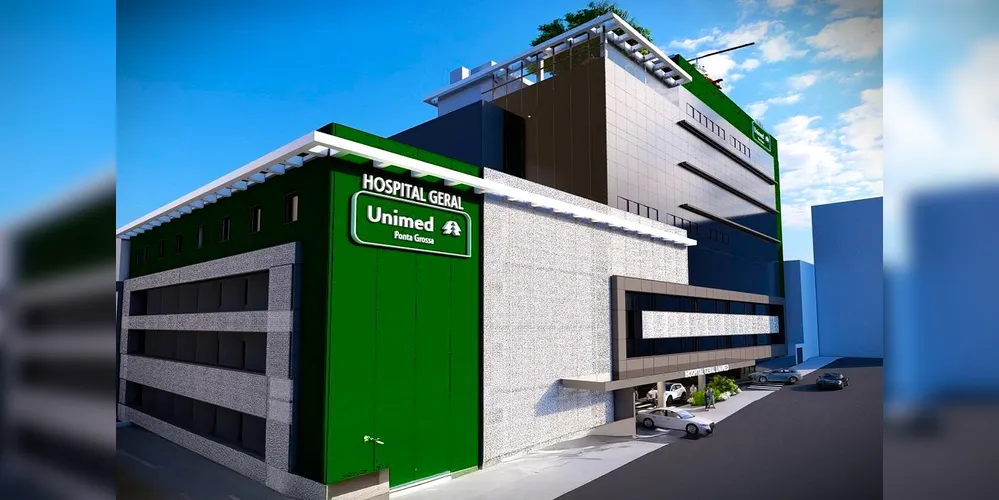 Torre III do Hospital Geral da Unimed em Ponta Grossa