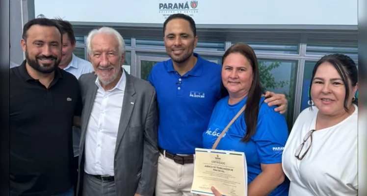 Lideranças da região estiveram no evento.