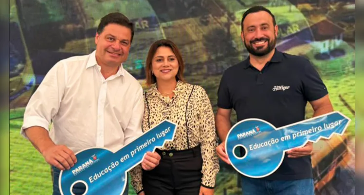 Juca Sloboda acompanhou a solenidade de entrega.