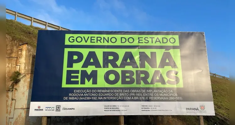 O trecho contemplado tem 28,36 quilômetros de extensão.