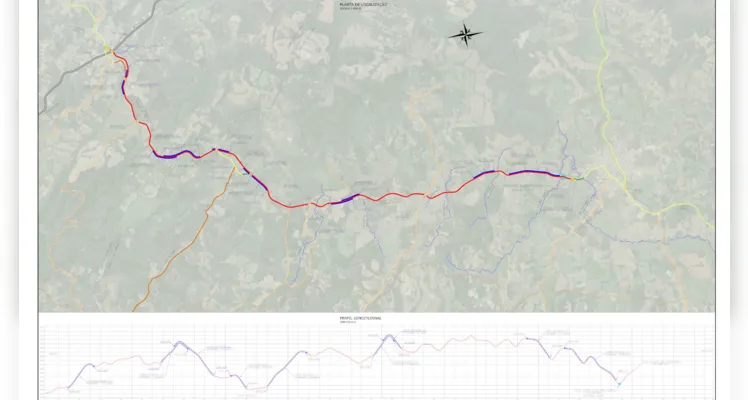 O trecho contemplado tem 28,36 quilômetros de extensão.