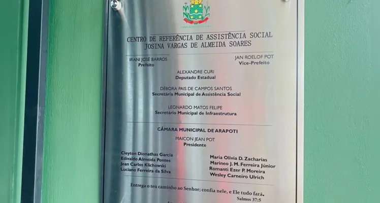 Cerimônia de inauguração foi realizada nesta quarta-feira (1º).