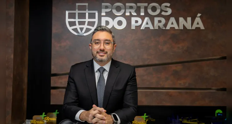 Luiz Fernando Garcia, diretor-presidente da Portos do Paraná.