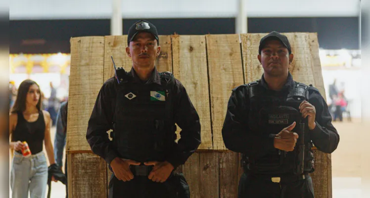 O esquema reúne equipes do Município, do Estado e segurança privada.