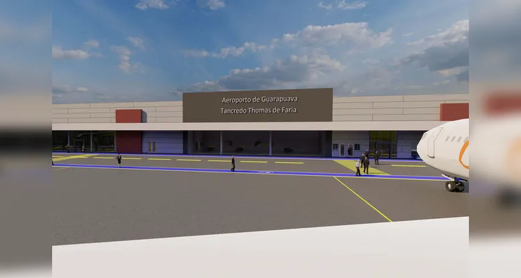 Projeto para o Aeroporto de Guarapuava.