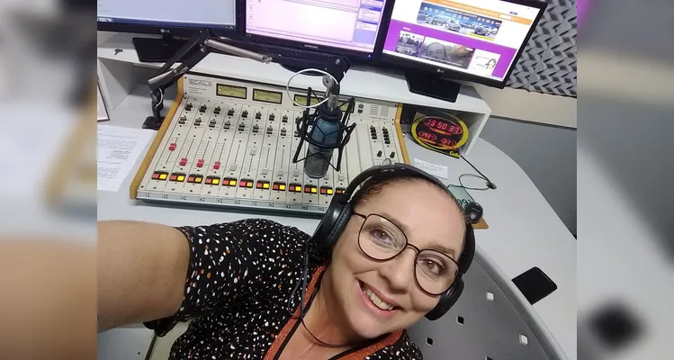 Jaguariaíva lamenta morte da radialista Michela Fadel