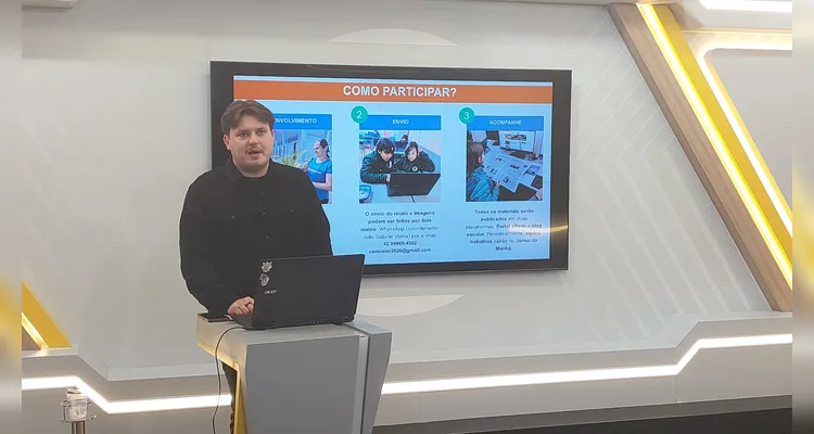 No encontro, os professores conheceram a metodologia e ferramentas do projeto em 2026.