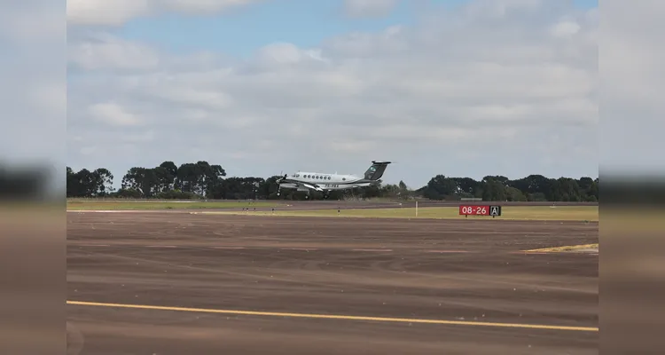 Atual Aeroporto de Guarapuava.