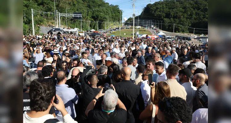 O governador Carlos Massa Ratinho Junior inaugura nesta sexta-feira (1) a Ponte de Guaratuba