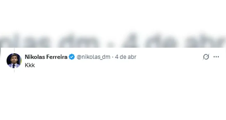 Eduardo Bolsonaro e Nikolas discutem nas redes: 'risinho de deboche?'