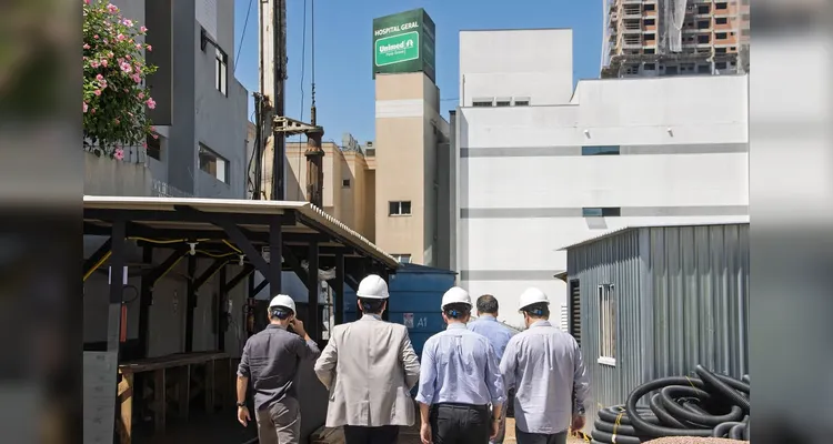 Lideranças acompanharam o início dos trabalhos.