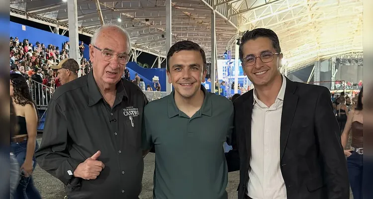 Reinaldo Cardoso, Aliel Machado e Régis Moreno.