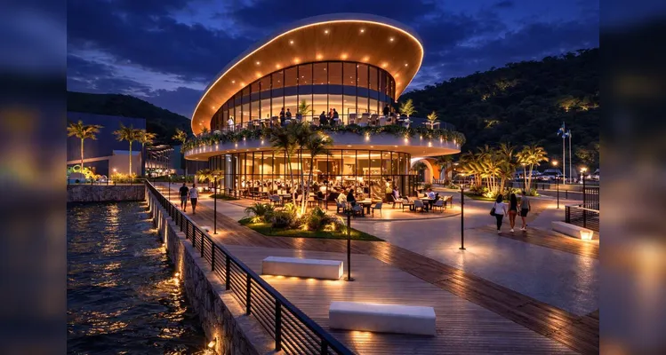 Antiga área do ferry boat vai virar complexo náutico em Guaratuba após entrega da ponte