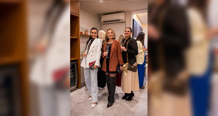 Faynara Merege, Michelle Lisboa Wagner e Maria Tereza