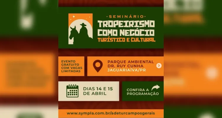 Evento é gratuito