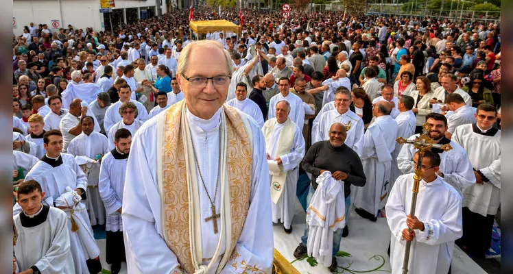 Dom Bruno Elizeu Versari assumiu a Diocese de Ponta Grossa em 2024