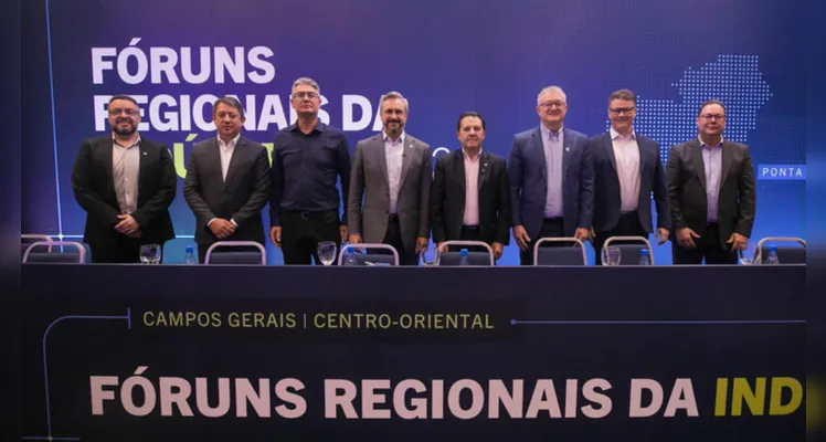 O evento em Ponta Grossa integra a série de Fóruns Regionais da Indústria que percorrem o estado.
