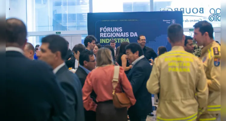 O evento em Ponta Grossa integra a série de Fóruns Regionais da Indústria que percorrem o estado.