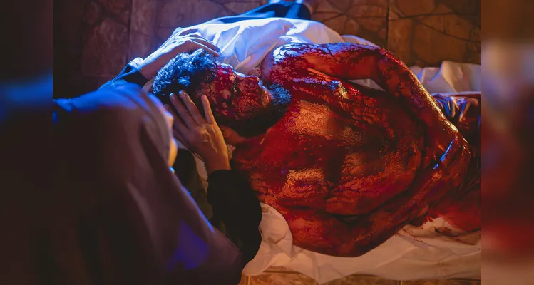 Paróquia realiza primeira encenação da Paixão de Cristo em Ponta Grossa