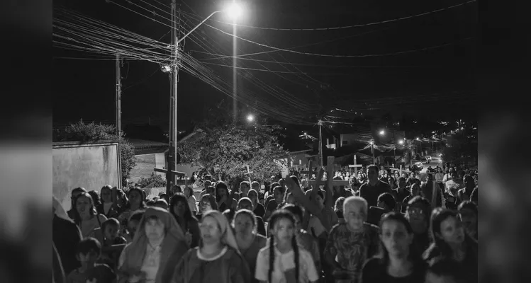 Paróquia realiza primeira encenação da Paixão de Cristo em Ponta Grossa